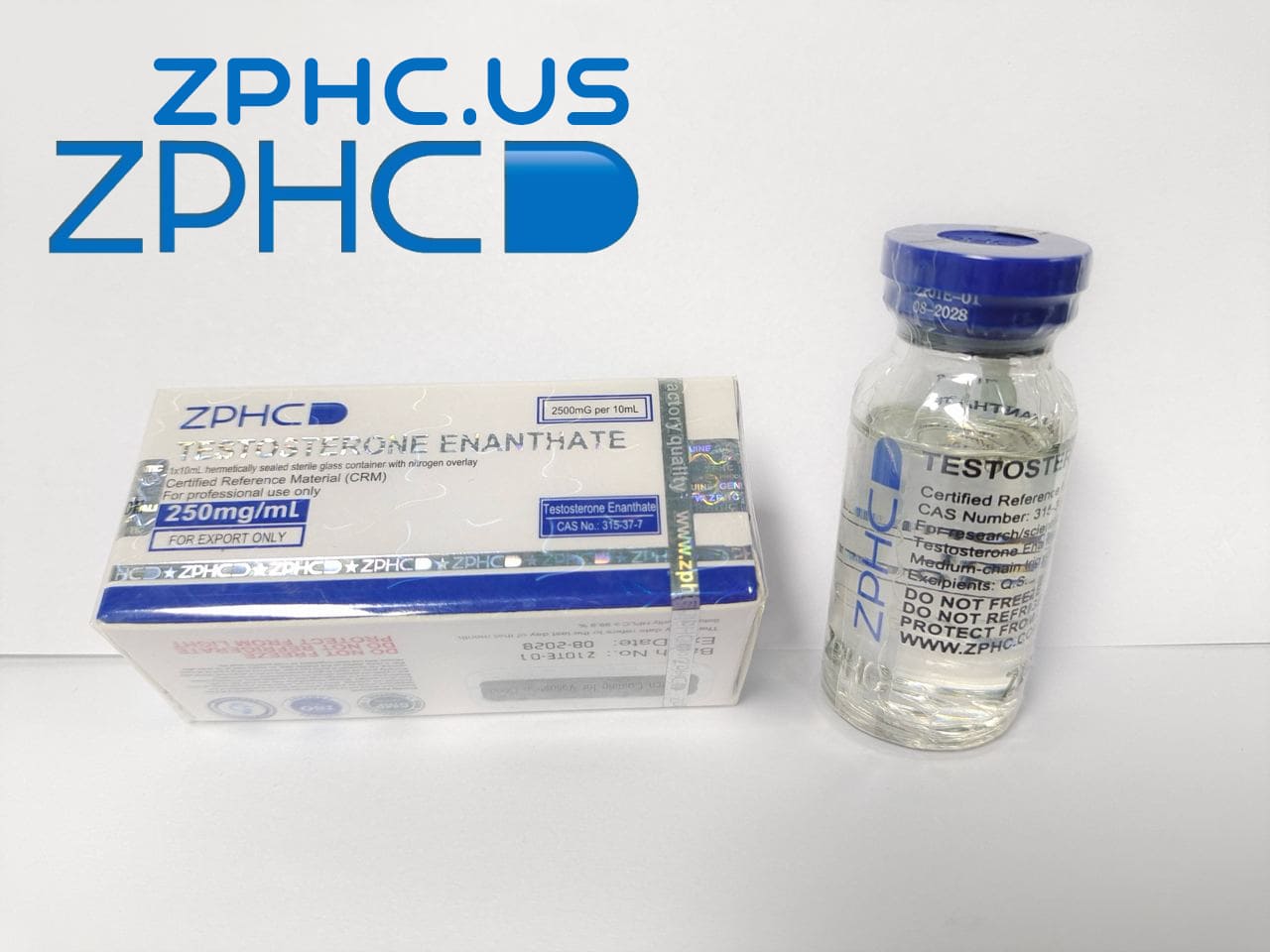 Testosterone Enanthate 250 mg/ml 10 ml ZPHC