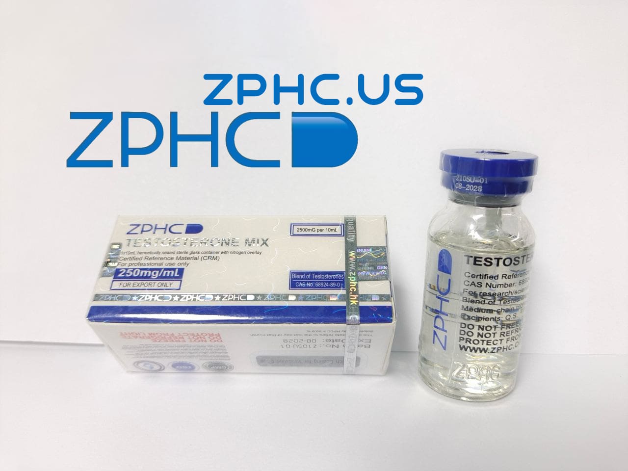 Testosterone MIX 250 mg/ml (Sustanon) 10 ml ZPHC