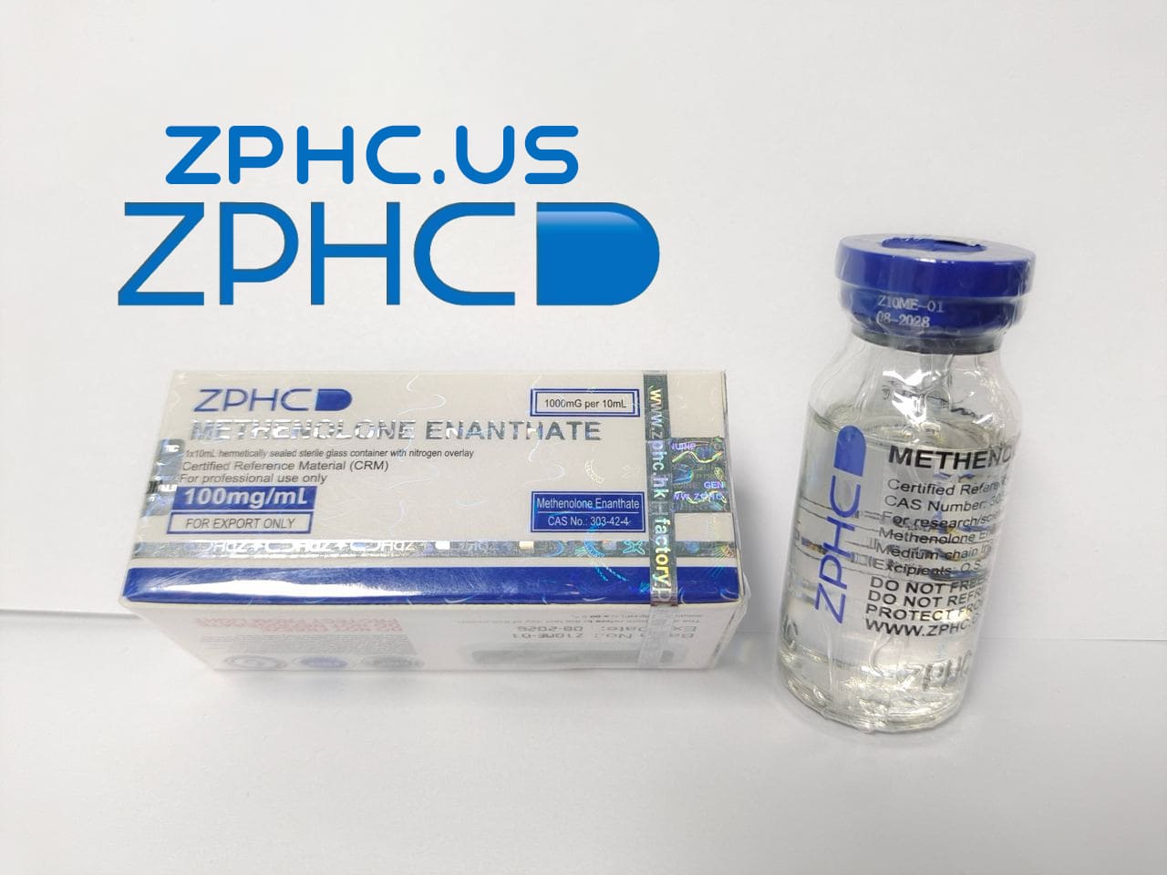 Methenolone Enanthate (Primobolan) 100 mg/ml 10 ml ZPHC