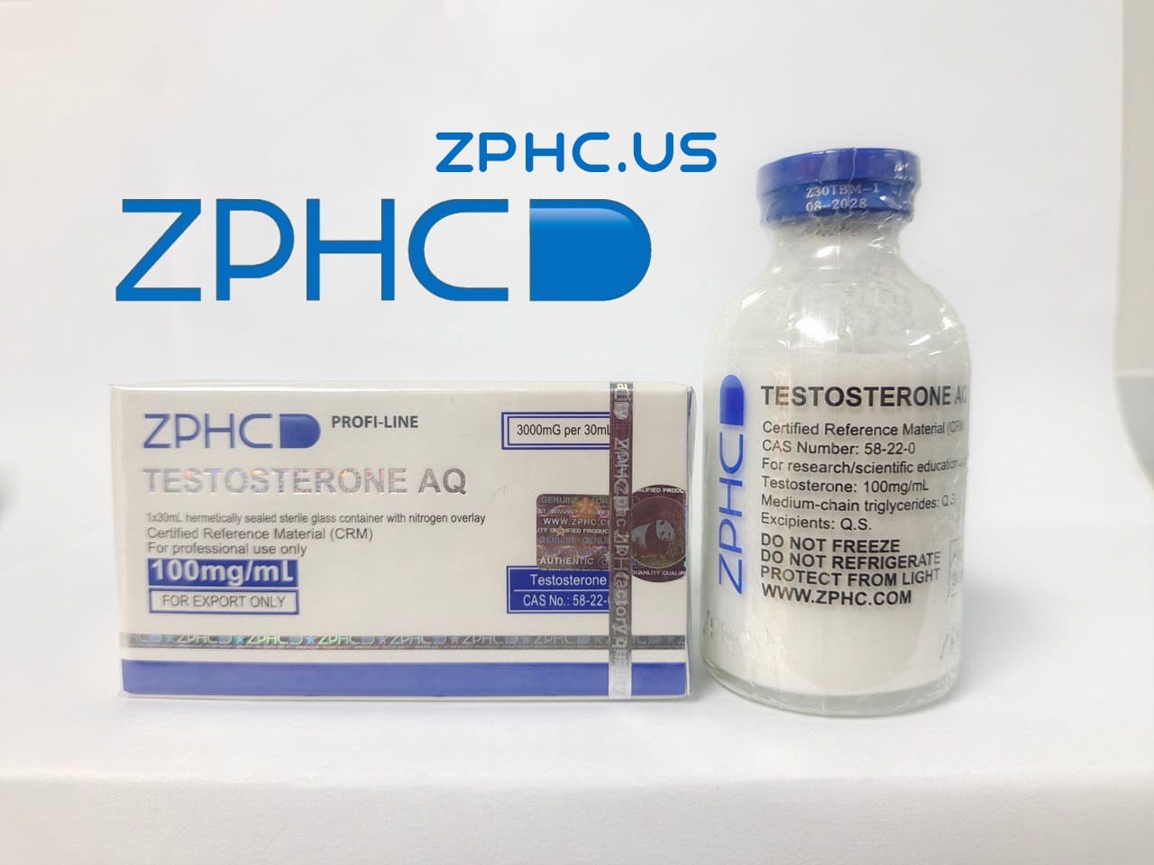 Testosterone AQ 100 mg/ml 30 ml ZPHC