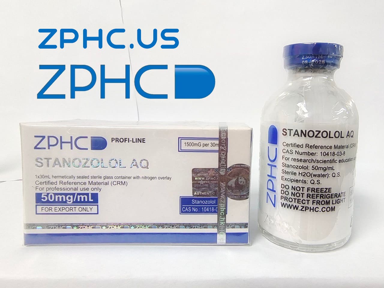 Stanozolol AQ 50 mg/ml 30 ml ZPHC