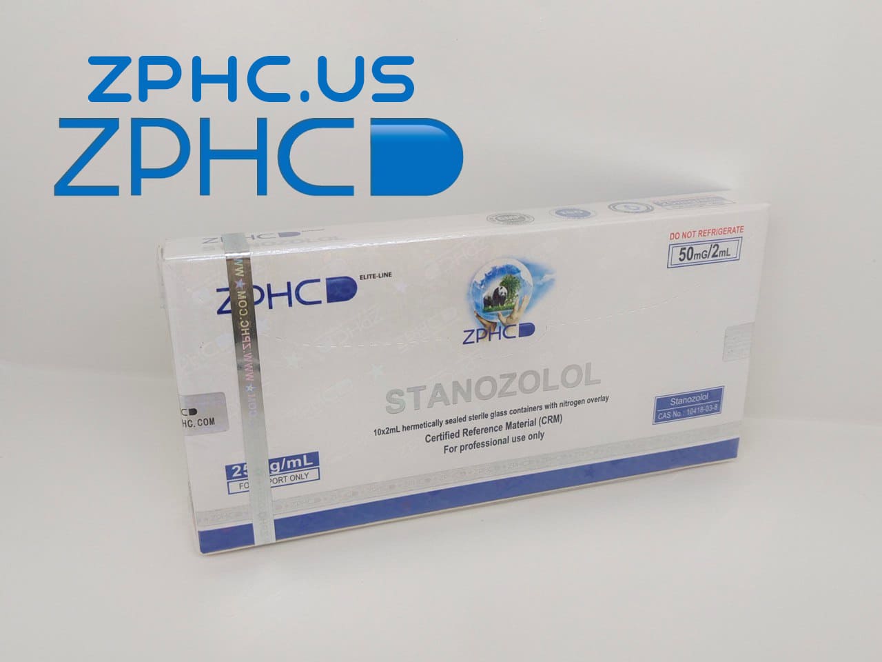 Stanozolol 25 mg/ml 2ml amp ZPHC