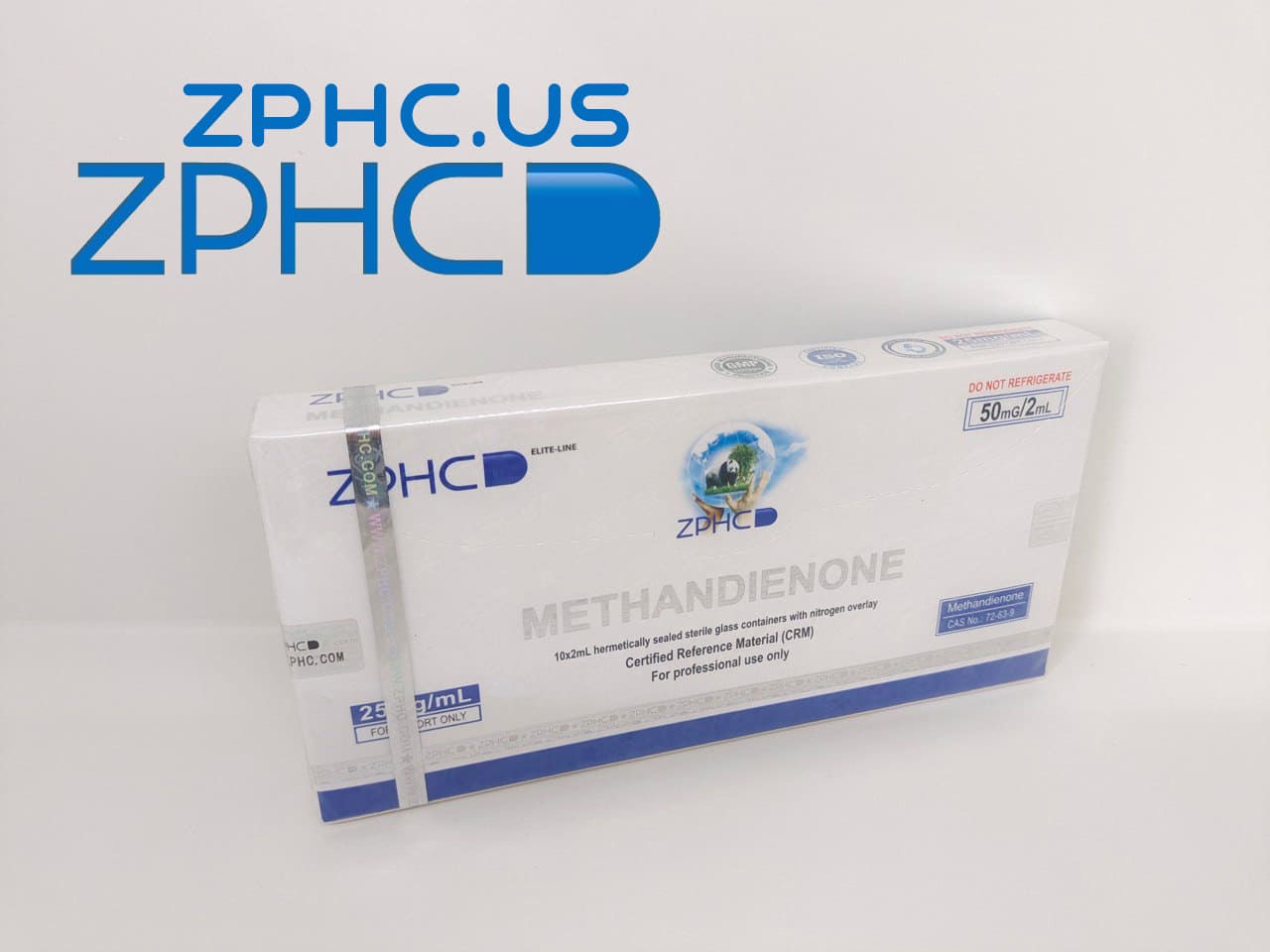 Methandienone 25 mg/ml 2ml amp ZPHC