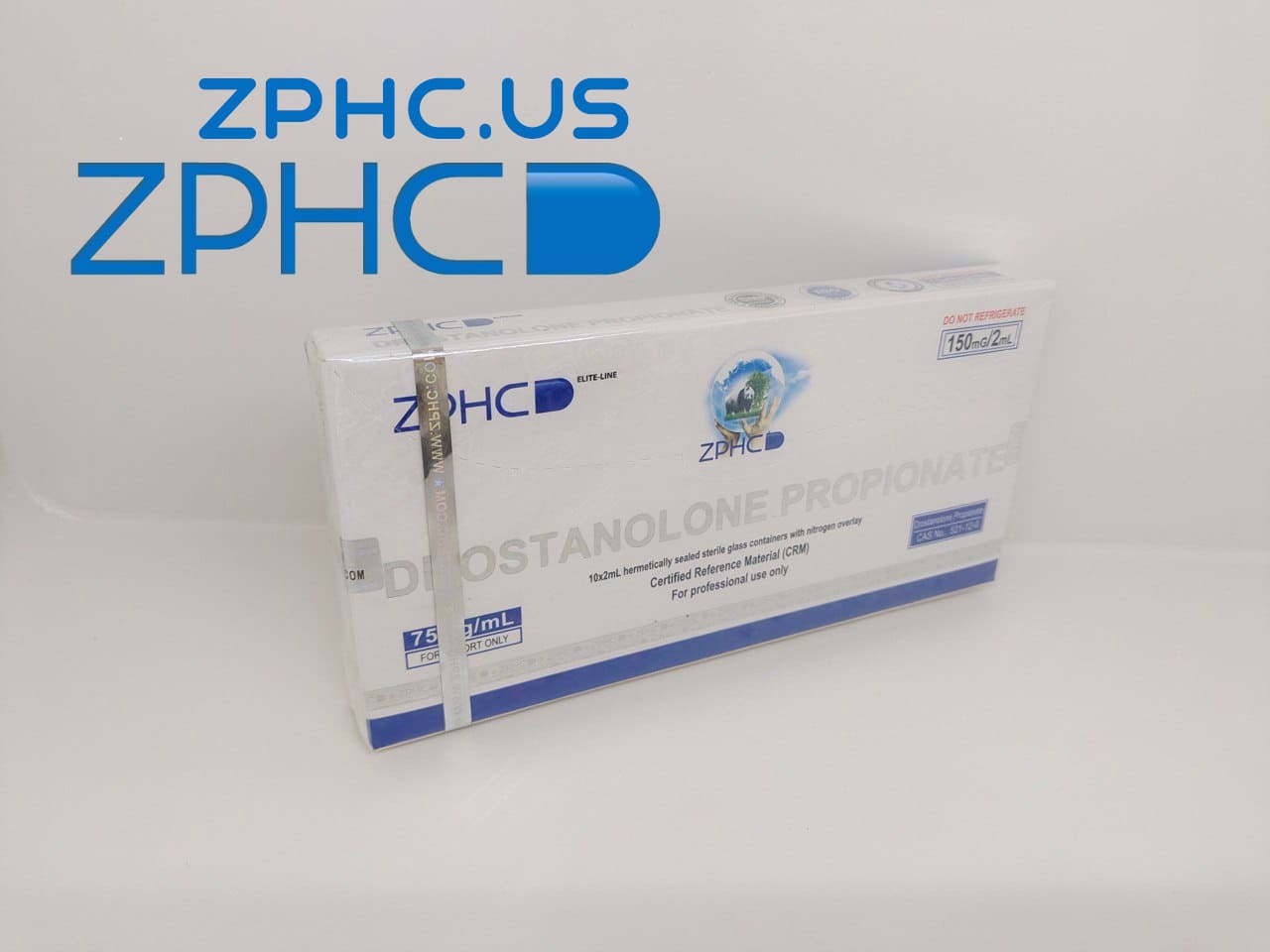 Drostanolone Propionate 75 mg/ml 2ml amp ZPHC