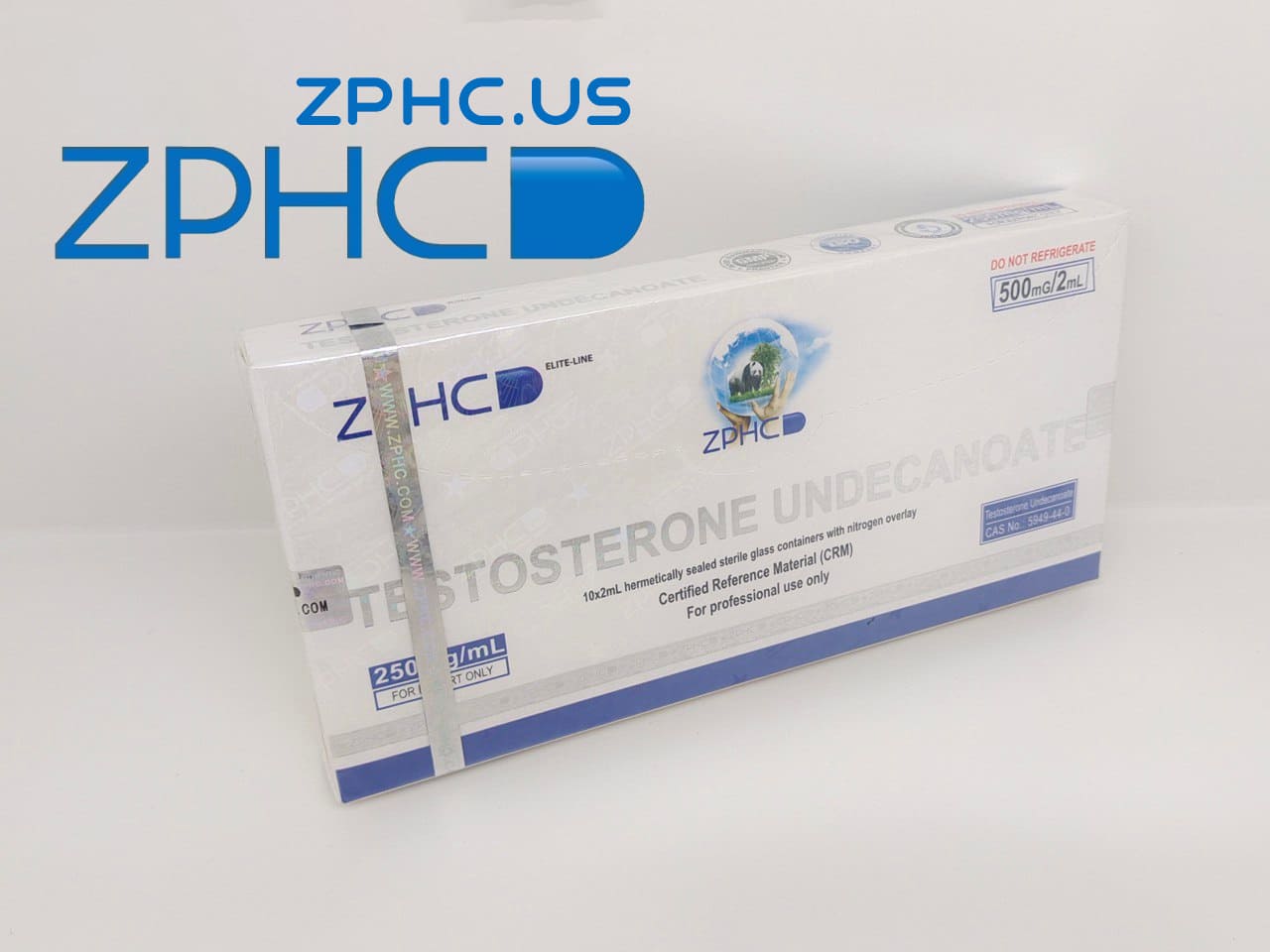 Testosterone Undecanoate 250 mg/ml 2ml amp ZPHC