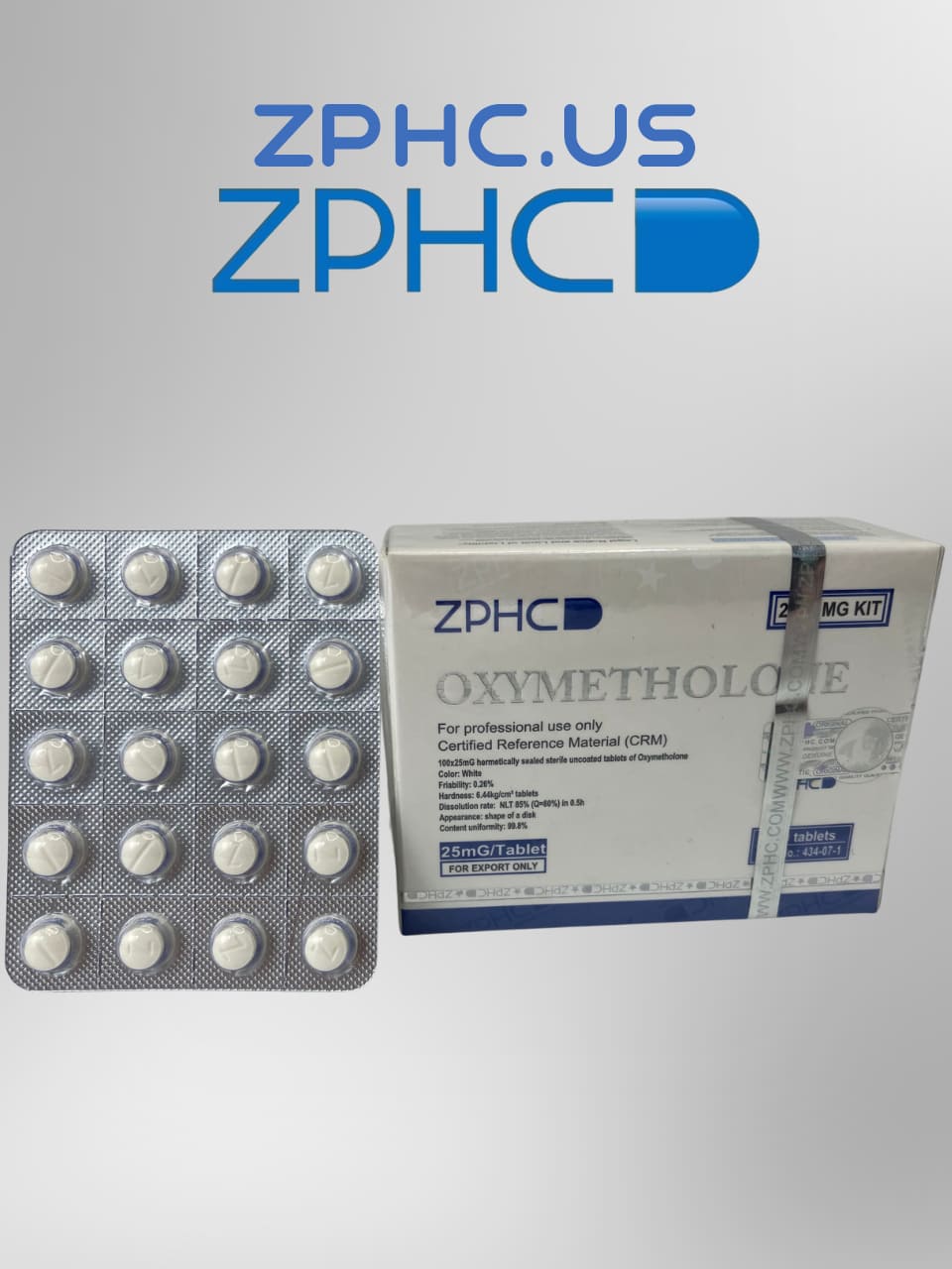 Oxymetholone 25 mg ZPHC
