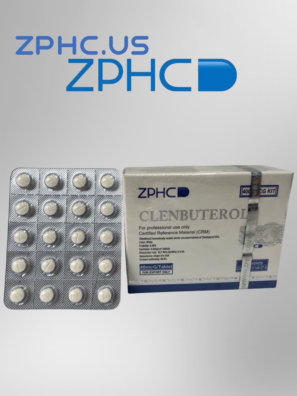 Clenbuterol 40 mcg ZPHC