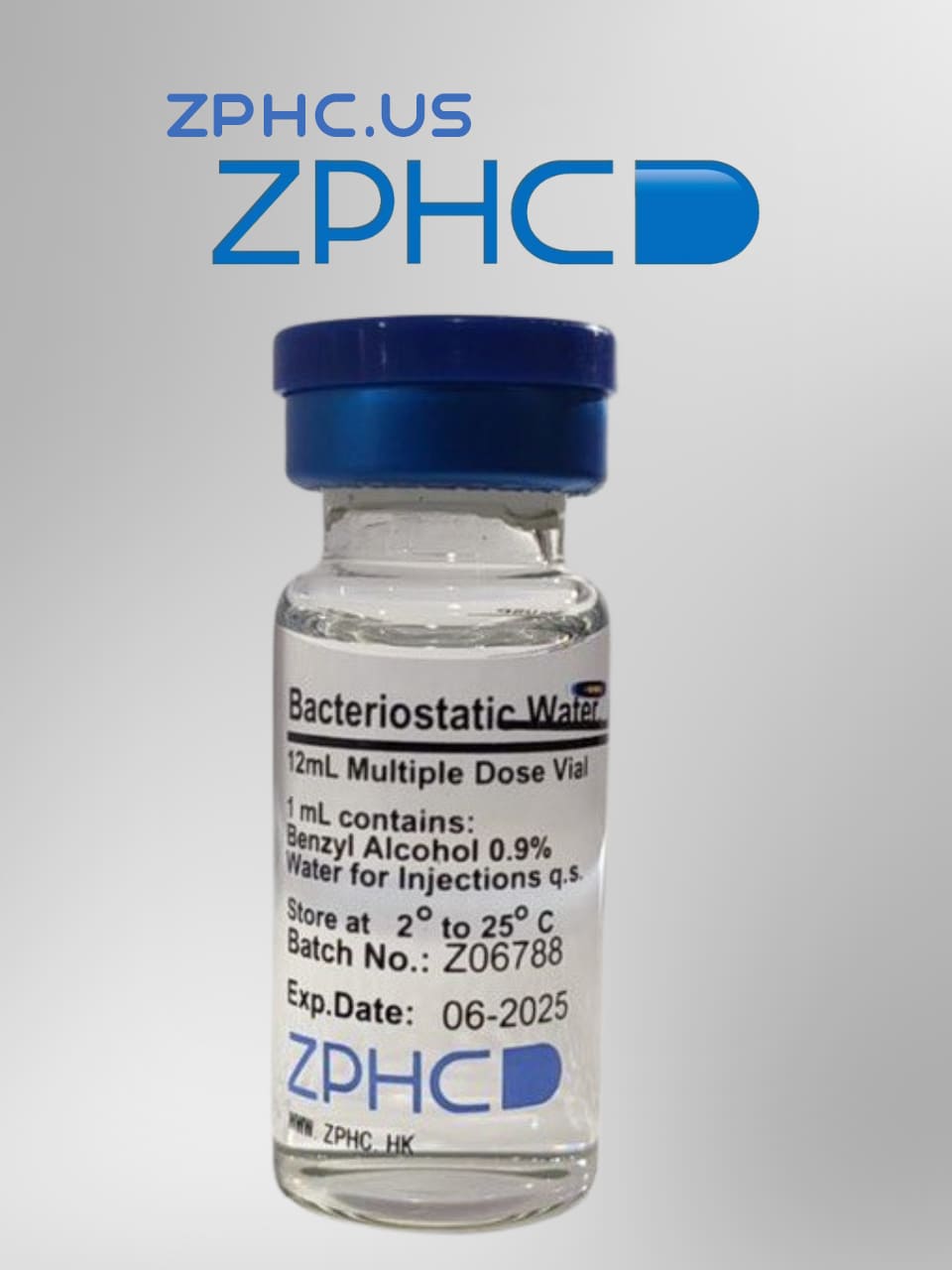Bacteriostatic Water 11ml ZPHC